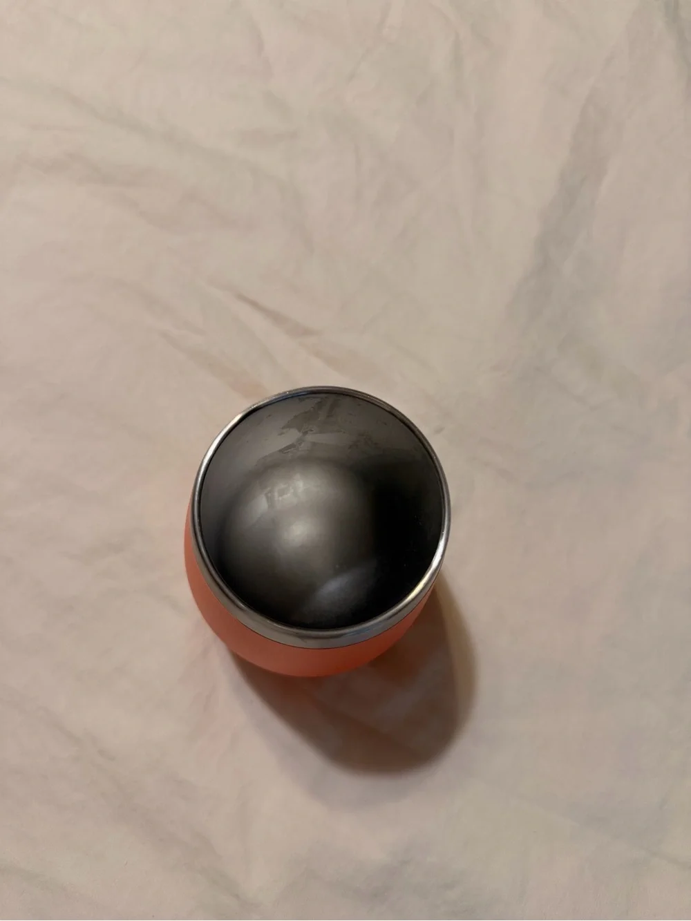 YETI Orange Stainless Travel Tumbler - Insulated Portable Cup
